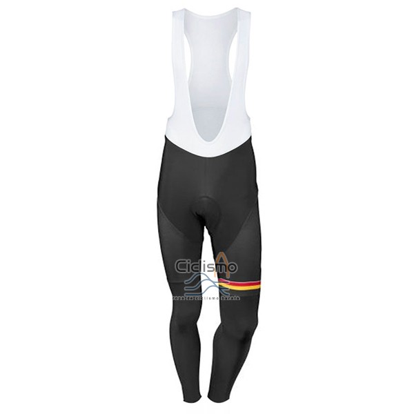 Lotto Soudal Ropa Ciclismo Culotte Largo 2017 Mangas Largas Ml Rojo